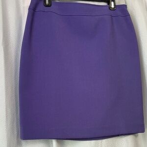 Purple lined skirt